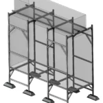 3D-модель каркаса установки.