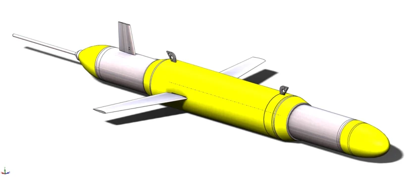 Упрощенная трехмерная модель ВДК для CFD-расчета.