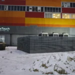 Проектная визуализация ограждения: дополнительный ракурс.